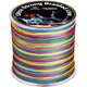 thumbnail image 1 of RUNCL Línea de Pesca Trenzada, Resistente a la abrasión, Estiramiento Cero, Trenza de Pesca de Visibilidad Extra Multicolor 8X para Agua Dulce Salada, 328-1093 Yardas, 12-100 LB, Regalo de Pesca, deco, 1 of 4