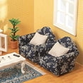 thumbnail image 5 of Ksopiavobs Miniature Dollhouse Furniture 1 12 Scale - Wooden Dollhouse Furniture Set for Dollhouse Living Room - Doll House Furniture Incl Sofa, TV Cabinet, Coffee Table and Other Accessories (Blue), 5 of 6