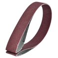 thumbnail image 2 of Lot de 10 bandes abrasives 760 x 25 mm pour ponceuse à bande, grain 60-180 (80#), 2 of 4
