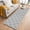 Gray, variant on Brown Moroccan Round Rug 3.3ft Washable Circle Entryway Rugs Non Slip Morocco Abstract Quatrefoil Geometric Area Rug Indoor Floor Carpet for Bedroom Kitchen Living Room Home Office Dining Room