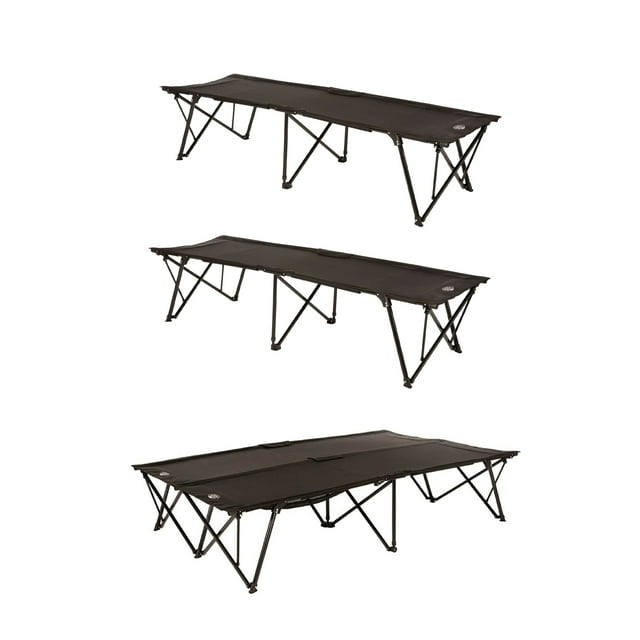 Kamp-Rite Lit Double Kwik-Cot avec Lot de 2 Lits Standard
