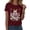 Wine, variant on Duqingm Halloween Shirts Women I'm Just Here Boos Funny Ghost Graphic Tee Tops,S