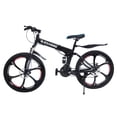 thumbnail image 4 of R.Roaring Mountain Bike 26 inch Folding Bicycle 21 Speed 6 Spoke, Black, 4 of 9