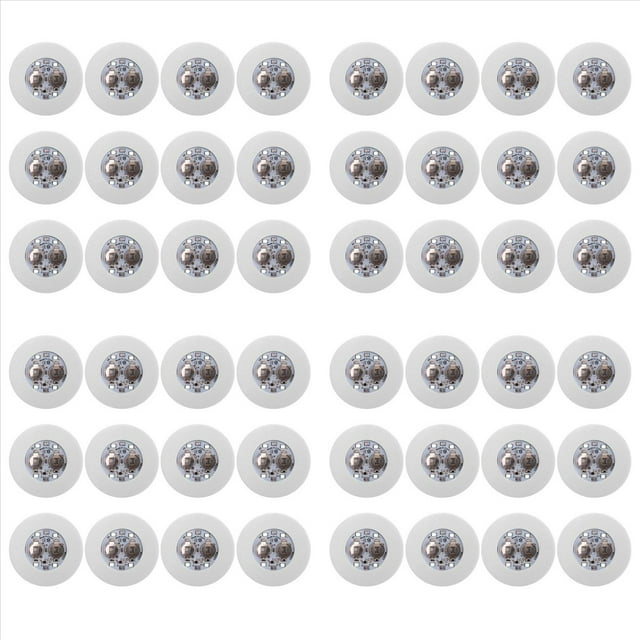 Posavasos LED, Paquete de 48 Posavasos con Luz, Luces LED para , Discos de Posavasos con Pegatinas LED Que Se Iluminan para la con Luz de Flash