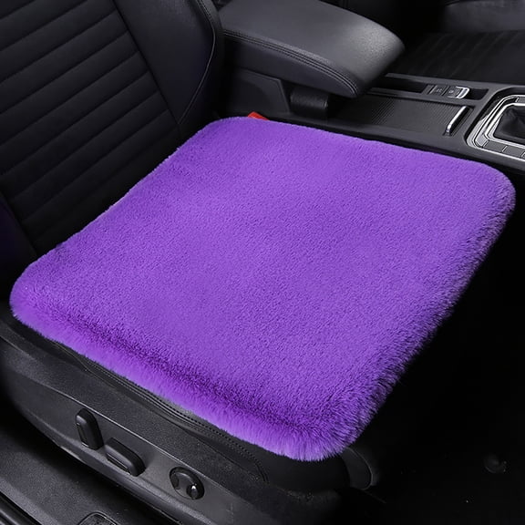 BotaniNest Fuzzy Fluffy Faux Car Seat Cover Chair Seat Cushion For Automotive Car Truck Accessorie Pad Mat