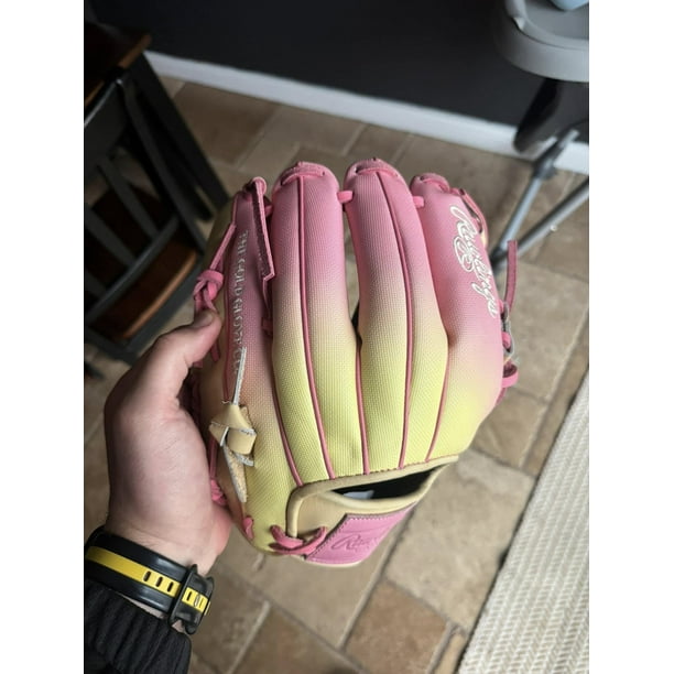 Guanto Da Baseball Rawlings HOH 11,5" - Edizione Limitata Estate 2023 Rosa/Scarlatto - Destro