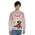thumbnail image 4 of Every Fart is Love Note Vizsla Guilty Face Happy Valentine's All Over Print 3D Baseball Jacket Vizslas Dog Lover Gifts Idea Bomber Jacket Softball - 01016, 4 of 6