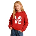 thumbnail image 4 of Wxolcjlv Toddler Girls Cute Horse Hooded Pullover Sweatshirt Cozy Long Sleeve Daily Top, Sizes 2-14, 4 of 4
