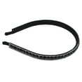 thumbnail image 6 of Unique Bargains 1 Pcs Rhinestone Headband Faux Crystal Headbands Hair Accessories for Women Black 0.47 Inch Wide, 6 of 7