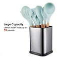 thumbnail image 2 of 3X Kitchen Utensil Holder, Utensil Holder for Countertop Cooking Utensil Holder Deep and Stable Organizer, 2 of 8