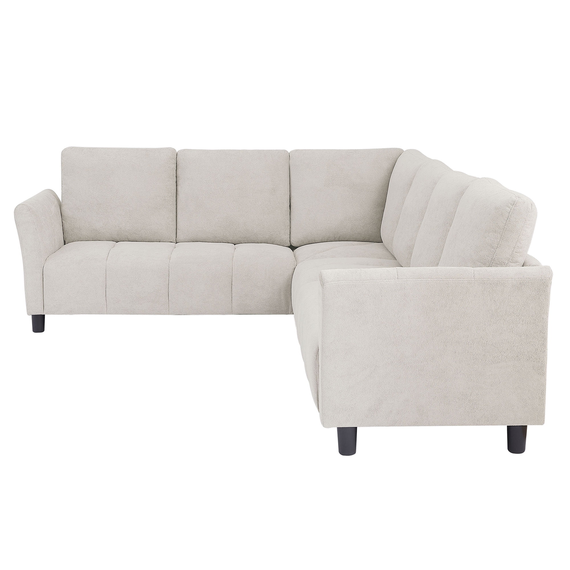 Pingliang Home 102" Convertible Sectional Sofa Couch,Upholstered Oversized Modern 6 Seat L Shaped Couch Corner Sofa Reversible Sofa Set for Living Room Apartment Office Studio