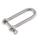 thumbnail image 5 of Tornillo de material acero Inoxidable Pin Cadena Ancla D Grillete - 1/4 - 6 Mm, 5 of 7