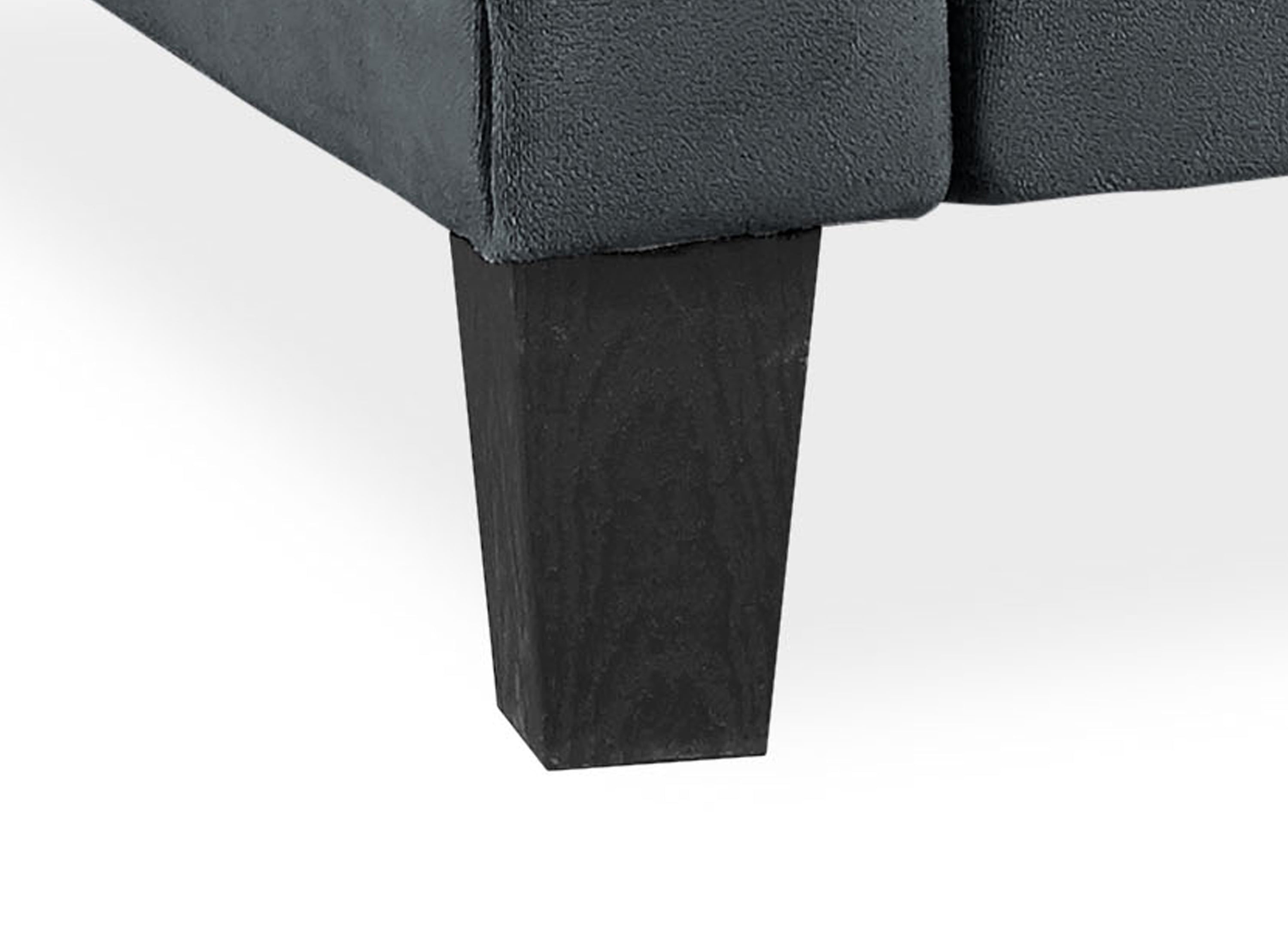 Lifestyle Solutions Alexa Loveseat with Rolled Arms, Gray Fabric
