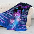 thumbnail image 2 of Daughter Gifts from Mom,Daughter Difts,Daughter Birthday Gift,Gifts for Grown Adult Daughter,Mom Daughter Gifts for Graduation Christmas Valentines Mothers Day,Throw Blanket 60inx50in, 2 of 6