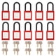 thumbnail image 1 of Kit de bloqueo de cable de seguridad NikouMX 10 piezas Juego de candados de seguridad, 1 of 8