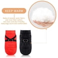 thumbnail image 4 of Abrigos de invierno cálidos e impermeables para perros con orificio para arnés, chaleco de chaqueta para cachorros, ropa de invierno para perros pequeños, mascota, rojo, S Adepaton GX-252, 4 of 4