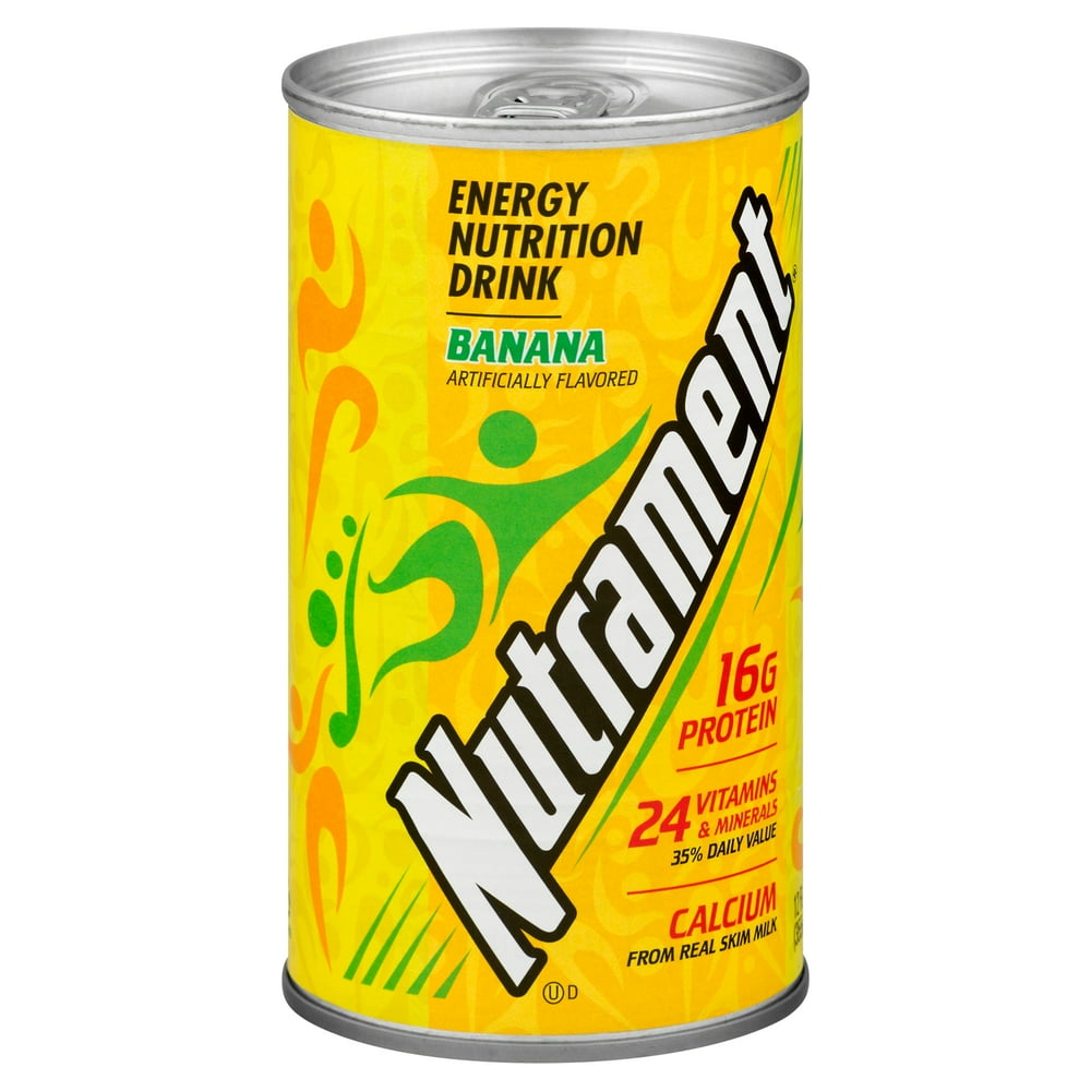 Nutrament Banana Energy Nutrition Drink, 12 fl oz