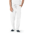 thumbnail image 4 of Adar Addition Scrub Set for Men - Classic V-Neck Scrub Top & Cargo Scrub Pants - A9300 - Fresh White - XL, 4 of 7