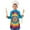 Rainbow Tie Dye, variant on Rainbow Tie Dye Concentric Circles Kids Aprons for Girls and Boys,Adjustable Neck Strap Toddler Aprons for Kids Cooking Baking
