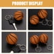 thumbnail image 2 of 10 mini llaveros de baloncesto para fiestas infantiles con temática deportiva Llaveros de pelotas deportivas, recuerdos de fiesta de baloncesto, llaveros para mochilas infantiles, 2 of 8