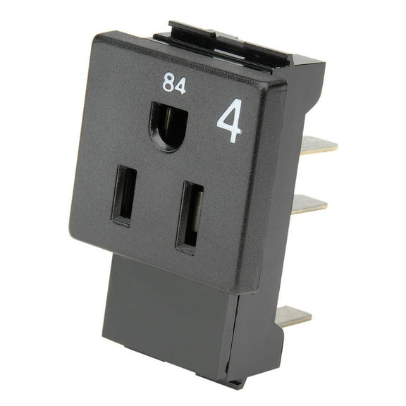 Global Industrial 15 Amp Circuit 4 Receptacle, 4/Pack