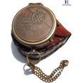 thumbnail image 6 of Not All Who Wander Are Lost Engravable Compass - Pocket Compass - Brass Compass with Leather Case - Pirates Compass - Gift Compass - Camping Compass - Confirmation Gift Idea - Baptism Gifts - Keepsak, 6 of 7