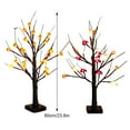 thumbnail image 4 of mmirethe Plastic Illuminated Halloween Bonsai Tree Spooky Decoration For Desktop Parties With Strong 60CMRound pumpkin 1Set, 4 of 6