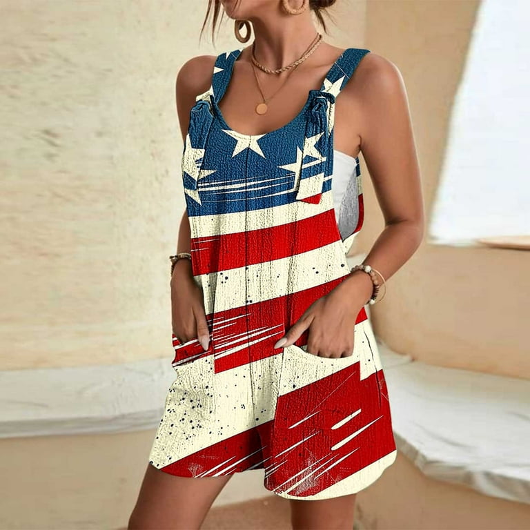 QATAINLAV Rompers for Women, Sleeveless Knit Jumpsuit - Walmart.com
