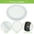 thumbnail image 4 of Unique Bargains 1 Set 6.5" Car Speaker Grills Cover Mesh Audio Subwoofer Protector with Mounting Screws White, 4 of 8