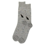 Hot Sox Mens Dalmatians Crew Socks