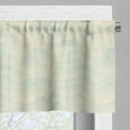 thumbnail image 5 of Ambesonne Abstract Valance & Curtain, Mountainous Landscape Art, 55"x24", Eggshell and Pale Sage Green, 5 of 7