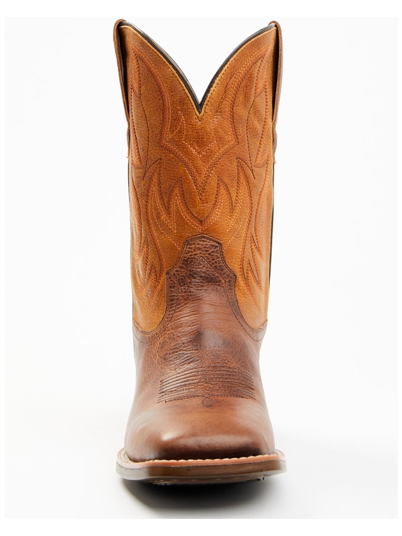 Cody James Brown Western Cowboy Boots with Orange Embroidery Size 8.5 Cody James Boys main image 3