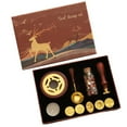 thumbnail image 1 of Kit de sello de cera con 6 sellos y botella, 1 of 8