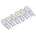 thumbnail image 1 of 14 LED Dimmable Bulbs, Fast Heat Dissipation 6pcs G9 Light Bulb Universal Small 3W  For Table Lamp For Ceiling Lamp White Light 110V, 1 of 8
