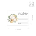 thumbnail image 5 of Koyal Wholesale Share a Memory Cards, Safari Animals Cards for Baby Shower, Guestbook Alternative, 4" x 6", 52-Pk, 5 of 5