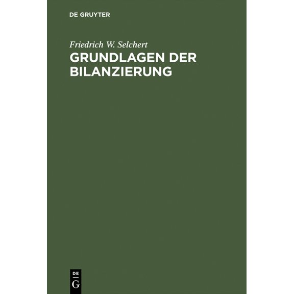 Grundlagen der Bilanzierung, (Hardcover)