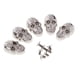 thumbnail image 5 of Juego De 5 Remaches Punk Con Cabeza De Calavera Y Remaches Para Bolso, Zapatos, Artesanía En Cuero, Plata Sunnimix Espárragos roscados, 5 of 7