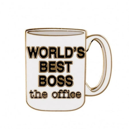The Office - Worlds Best Boss Mug Pin