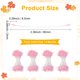 thumbnail image 3 of Uxcell 1440-Pack Estambres de Flores para Manualidades, Pistilo Floral Artificial de Doble Cabeza de 2mm para Hacer DIY [Rosa Claro], 3 of 6