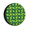 thumbnail image 2 of Balery Tennis Balls Tire Covers - Tough Tire Wheel Protector for Truck, SUV, Trailer, Camper, RV -14 inch, 2 of 8