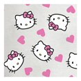 thumbnail image 4 of Playera Hello Kitty Talla 4 Manga Corta Estampado Caras y Corazones Beige, 4 of 4