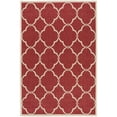 thumbnail image 4 of SAFAVIEH Beach House Sharla Geometric Indoor/Outdoor Area Rug, Red/Creme, 3' x 5', 4 of 8