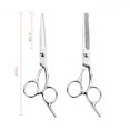 thumbnail image 1 of USHOBE 9Pcs Barber Scissors Set Black Easy Use Hair Cutting Shears for Salon and Home, 1 of 8