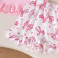 thumbnail image 7 of Infant Toddler Baby Girl 6 12 18 24 Months 2T 3T 4T 2Pcs Outfit Cow Print Short Sleeve T-Shirt and Soft Stretchy Shorts Summer Wear Kaprioy Toddler Girl Clothes, 7 of 7