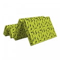 thumbnail image 2 of Lizards Foldable Mattress, Slender Shaped Reptiles, 74.8" x 39.4", Apple Green and Charcoal Grey, by Ambesonne, 2 of 6