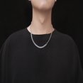 thumbnail image 3 of Necklace, Decorative Clavicle Chain Ti Steel Minimalist  For Party, 3 of 6
