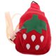 thumbnail image 1 of Kids Strawberry Chest Backpack for Girls Canvas Material, 1 of 4