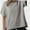 Gray, variant on T Shirts for Women Summer Women's Tops Short Sleeve tshirts Casual Basic Tee