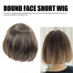 thumbnail image 5 of Peluca De Pelo Corto Para Estudiantes, Peluca De Pelo Corto Elegante Con Interior Rojo Elástica Para Mujeres, 5 of 7