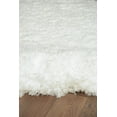 thumbnail image 5 of Linon Faux Lamb Skin Hand Tufted Polyester 3'6"x5'6" Rug in Ivory, 5 of 7